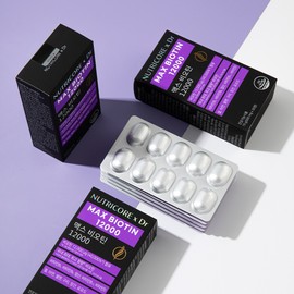 NUTRICORE x Dr Max Biotin 12000 30 Tablets (30-day supply) - Max Biotin 12000