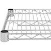 Commercial Chrome Wire Shelving 24 x 72 (2 Shelves) -