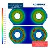 ACENBAY Polished Copper BUS BARS & SS NUTS for Toyota