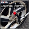 JEUCLEL 21mm 1/2"Extra-long Thin Wall Wheel Protector Impact Deep Socket,