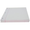 School Smart - 85285 3-Hole Punched Filler Paper w/ Red