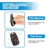 Rislobx 3 Button Key Fob Cover for Chevy, TPU Key