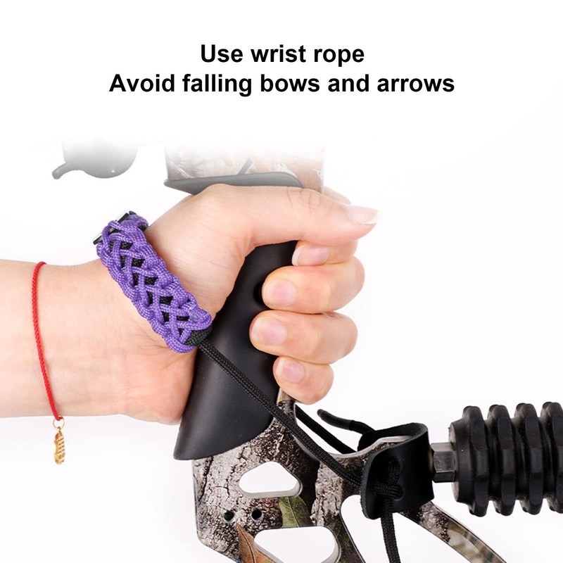 Pssopp Archery Wrist Sling High Flexible Nylon Archery Wrist Rope