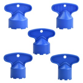 Pack of 5 Tap Aerator Key, Tap Filter Key Disassembly Tool, Plastic Key Tool, Tap Key for Bathroom Kitchen Sink (M16.5/M18.5/M21.5/M22.5/M24)