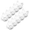 Cat Masks Therian Masks made of White Paper with Erastic