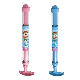 SELECTED Splashing Spray Water Spray Toys Handheld Easy To Fill Water Fireworks Toys Plastic Cute Water-Sprinkling Festival Sprinkler:_Pink+Blue