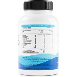 Citrato de Magnesio Mantra Nutrition – 365 Cápsulas de 500mg | Rápida Absorción | 1 Cápsula al Día | Suministro para Todo el Año | Calidad Premium