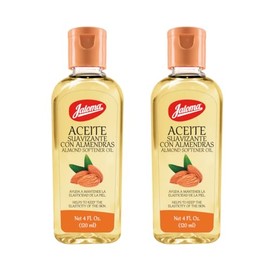 Jaloma Almond Oil, Nourishing Skin Softener for Lasting Elasticity, 2Pack of 4 FL Oz Each, 2 Bottles