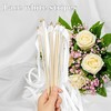 Pack of 50 Wedding Walls, White Wedding Walls, Streamers with
