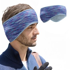 ZEOXUER Sports Winter Headband for Men and Women for Running, Hiking, Cycling and Motorcycling, Stripes Colour Series, One Size