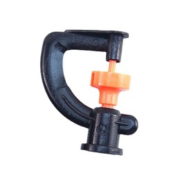 VOANZO 10Pcs Garden Irrigation Misting Nozzle 360 Degree Rotating Sprinkler Nozzle G Suspension Nozzle Micro Sprinkler Connector