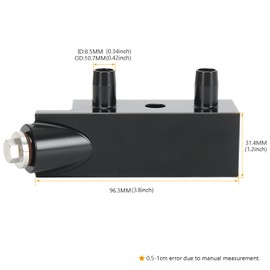 Automatic Transmission Fluid Thermal Bypass Valve Compatible with 2014-2018 GM Tahoe Silverado Sierra 1500 Escalade Yukon 6L80 5.3L 6.2L 4.3L Replace# 125068000