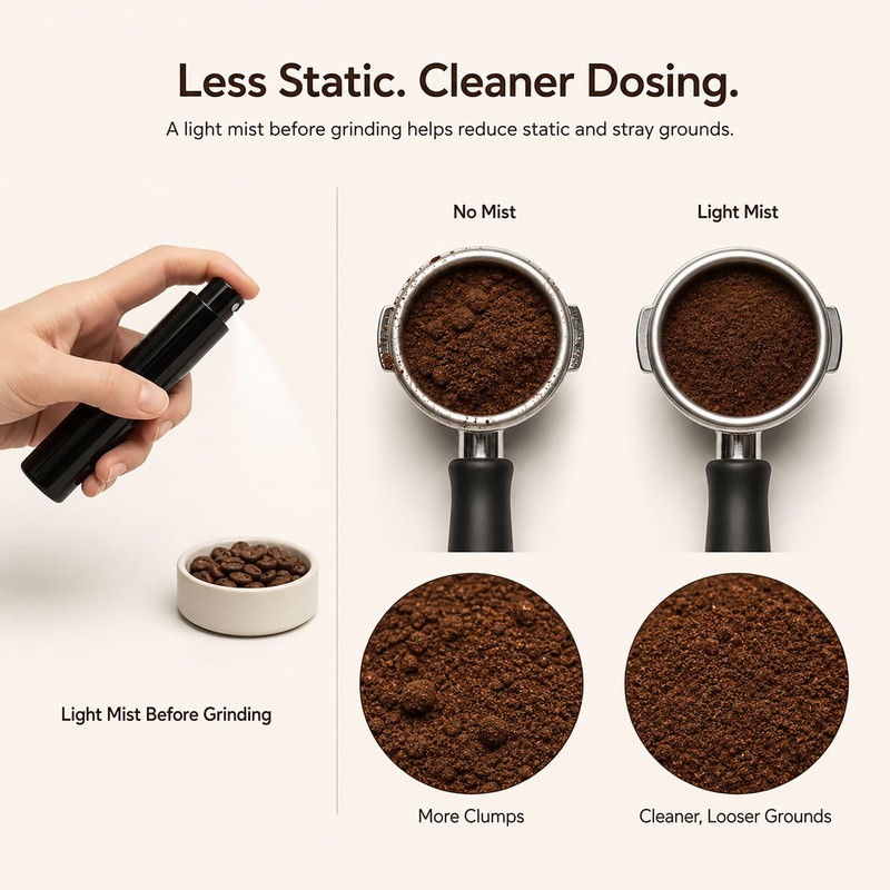 54mm Espresso Accessories Kit, 9-Piece Set with Knock Box &
