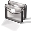 YouLain Plastic Expanding File Folders, Transparent Envelope Large Capacity
