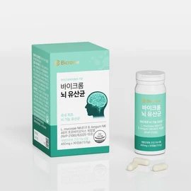 유산균 NK4146 바이크롬 뇌 유산균 NVP-2106 케어세트 1개월(30정) Probiotics NK4146 Bichrome Brain Probiotics NVP-2106 Care Set 1 Month (30 Tablets)