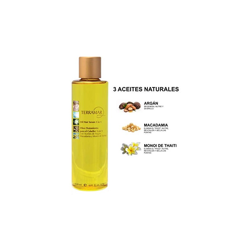 Terramar Oleo (Tratamiento Para El Cabello) 3 En 1, Con