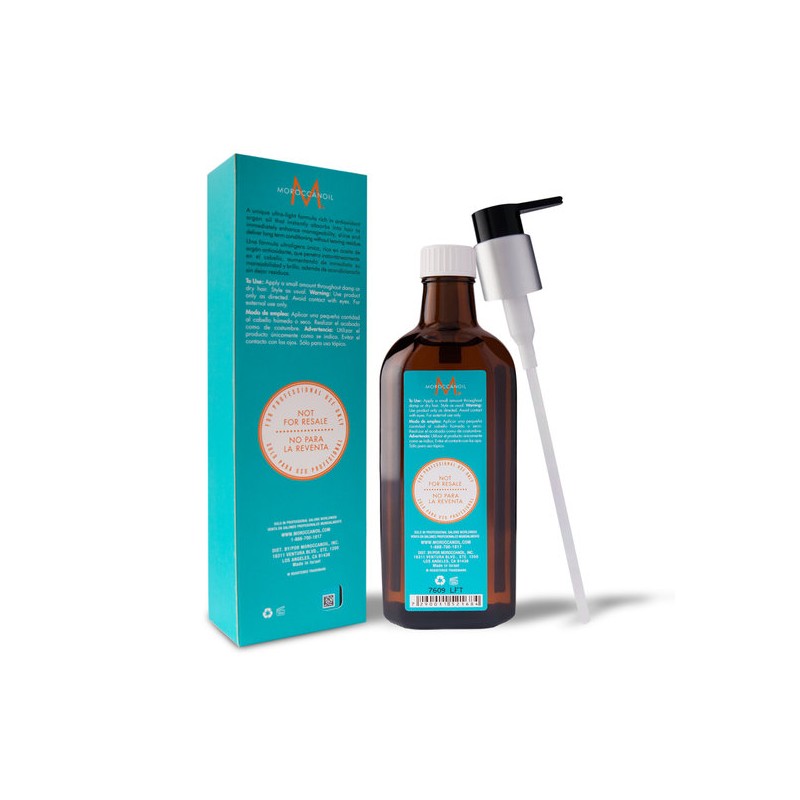 Moroccanoil Treatment Light 200ml (Pump Included) Genuine USA Product /
