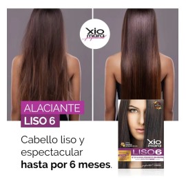 Xiomara Liso6 Kit De Alaciado Permanente Con Keratina