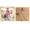 Giftgarden 8x8 Picture Frame Gold, 8 by 8 Thin Square