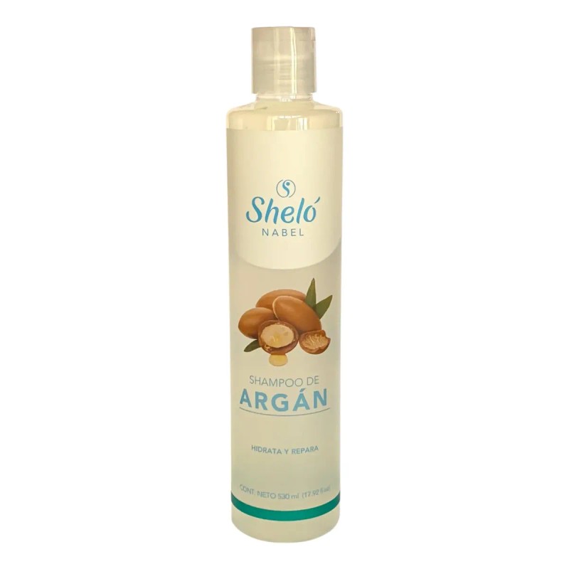 Shampoo Argan Shelo Nabel 530ml Piezas