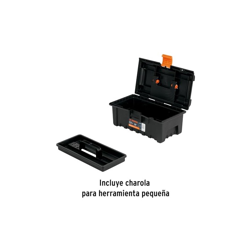 Truper CHA-14N, Caja para herramienta, amplia de 14, color puede