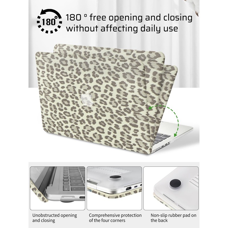 Seorsok Compatible with MacBook Pro 16 inch Case 2024-2021 M4