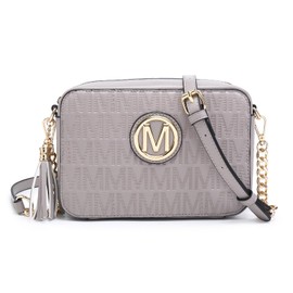 MKP Stylish Lightweight Fashion Crossbody Bag for Women Chic Signature Shoulder Messenger Bag with Tassel Zipper Pocket