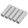 5PCS M12 Cylindrical Coupling Nuts 304 Stainless Steel Female Thread