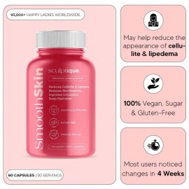 Cellulite Support Capsules – Skin Firming & Body Care Supplement for Smooth Appearance, Healthy Circulation & Daily Wellness Support