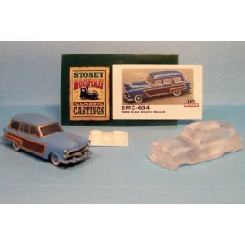 Stoney Mountain Classic Castings SMC-634 1952 Ford Woody Wagon 1/87-HO Scale Clear Resin (unfinished)