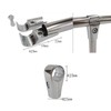 Frame Connector Aluminium Alloy Rod Joint for Out Diameter 25mm