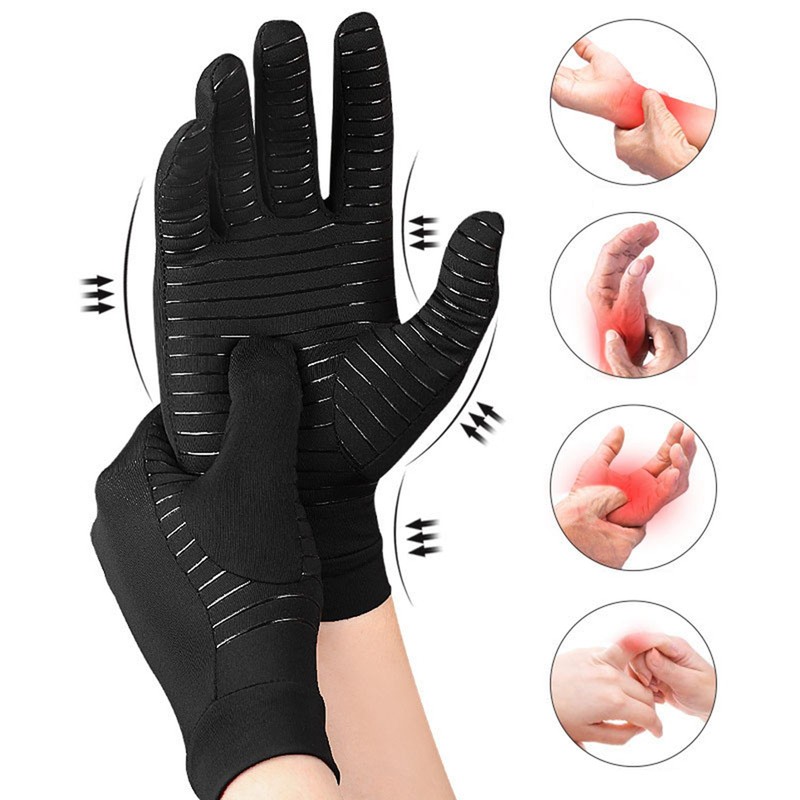 Full Finger Arthritis Compression Gloves Copper Arthritis Compression Gloves for