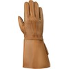 Daskz Leathers Men's Long Cuff Gauntlets Gloves Piper Drummer Band