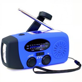 MASWATER Multi-functional Disaster Preparedness Solar Radio, Hand Crank Radio Light, Flashlight, AM/FM Portable Radio, Disaster USB Charging, Solar Charging, Hand Crank Charging, Mobile Charging