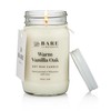 Bare Botanics Warm Vanilla Scented Soy Candle 16 oz (Large)