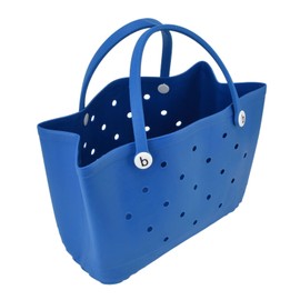 Bolsa de Playa de Goma, Simplemente Duradera, Segura, Material EVA, Multifunción, Ahorro de Espacio, Portátil, Diseño de Agujero Redondo, Gran Playa, Barco, Piscina, Deportes,