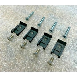 Unbranded 12 pc. C3 Corvette Headlight Bezel Screw Set Kit w/Clips 1968-82 3845BSC x2