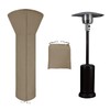 Easy-Going Patio Heater Cover with Zipper and Storage Bag, Waterproof