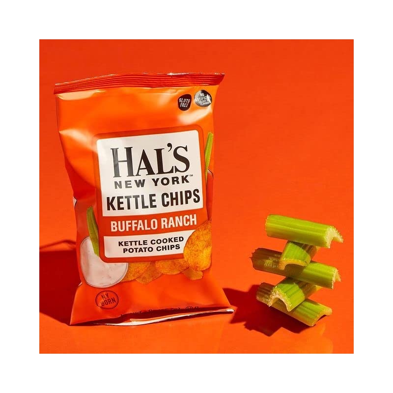 Hal's New York Kettle Cooked Gluten Free Buffalo Ranch Flavored
