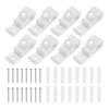 8 Pack Roman P Shaped Blind Safety Clips Plastic Clips