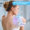 Body Scrubber Sponge, Loofah Bath Sponge, Wash Sponge for Body