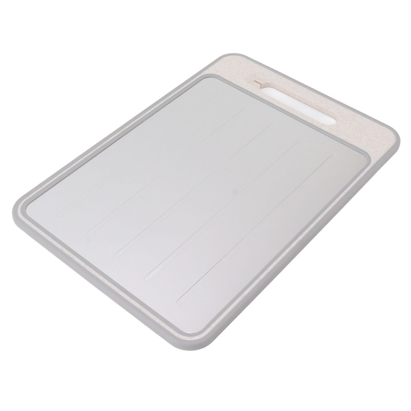 Defrosting Cutting Board Double Sided Chopping Board with Knife Sharpener