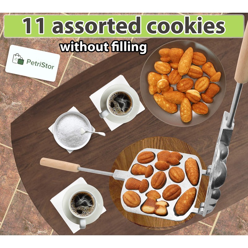 11 Cookie Assorted cookies without filling Aluminum Marker Cookies Pastry