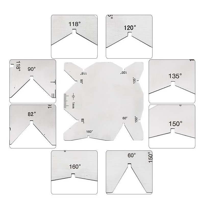 3pcs / Set Drill Bits Drill Diameter Angle Gauge Bits