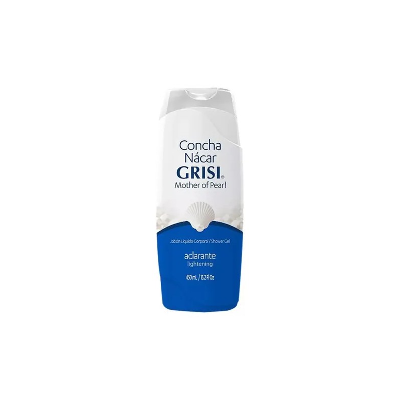 Concha Nácar Gris Jabón Líquido Corporal C/400 Ml