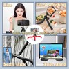 YOUNEEDFUL Mini Portable Phone Tripod Stand with Flexible Legs (Black)