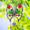 KY&BOSAM Gifts for Nana Suncatchers for Windows Butterfly I Love