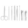 Manicure Set Nail Clippers Pedicure Kit -8 Pieces Stainless Steel