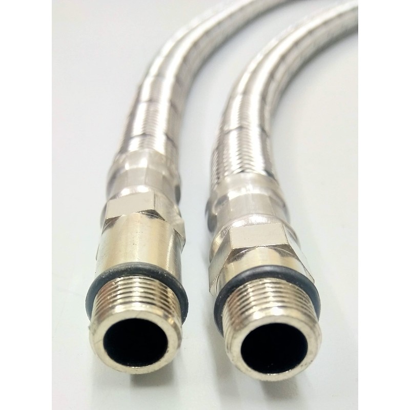 AK PAIR OF FLEXIBLE MONOBLOC TAP TAIL CONNECTOR WITH INBUILT