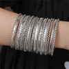 WATEFOER Gold Bangle Bracelets Set for Women Boho Multilayer Stackable